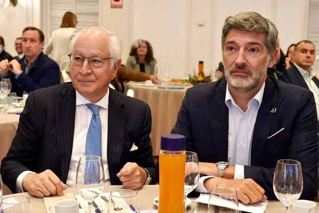 El presidente del Círculo de Empresarios, Juan María Nin, participa en un Encuentro Empresarial organizado por el Círculo Empresarial Leonés