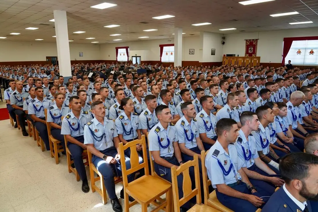 Acto de Apertura Oficial del Curso Académico2025/2026 en la Academia Básica del Aire y delEspacio (ABA)&nbsp;