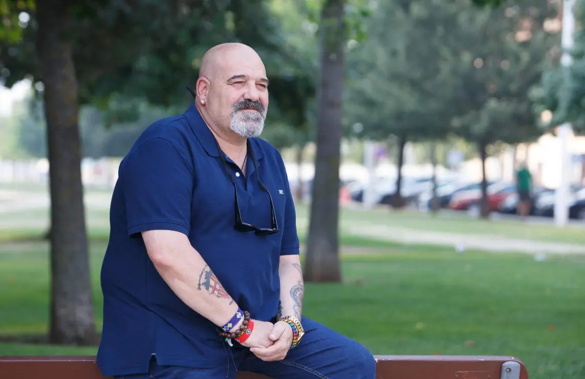Jose Ángel Luna, miembro fundador de RAGCE, asociación de Retirados Asociados de la Guardia Civil de España. Foto: César Hornija