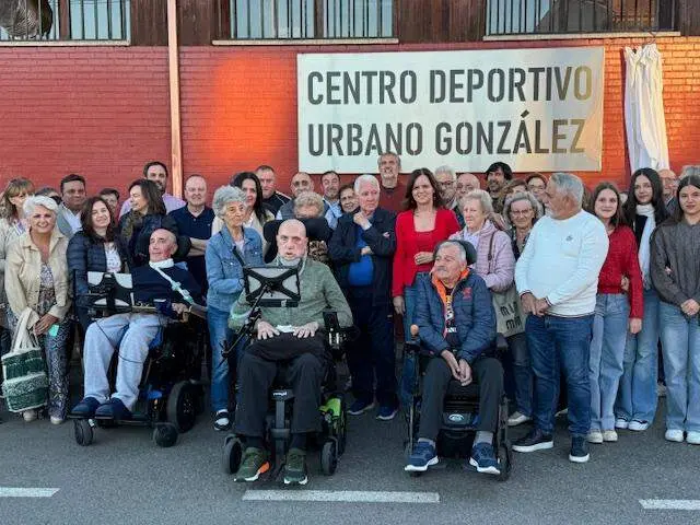 El centro de ocio de Trobajo del Camino (León) lleva ya el nombre de Urbano González. Foto: Ayto. San Andrés