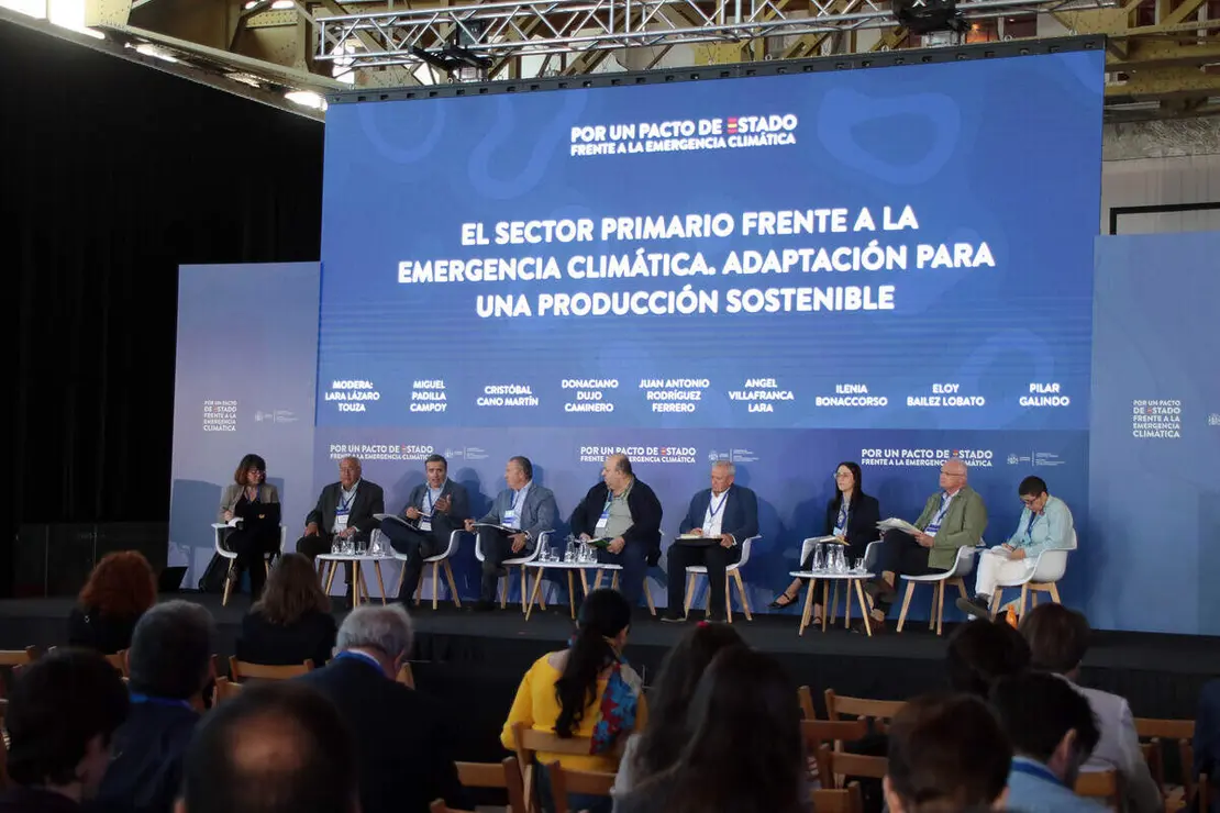 Los principales dirigentes de sindicatos agrarios participan en la segunda jornada de la Convención por un Pacto de Estado frente a la Emergencia Climática