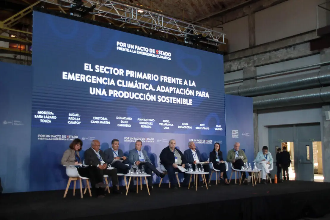 Los principales dirigentes de sindicatos agrarios participan en la segunda jornada de la Convención por un Pacto de Estado frente a la Emergencia Climática