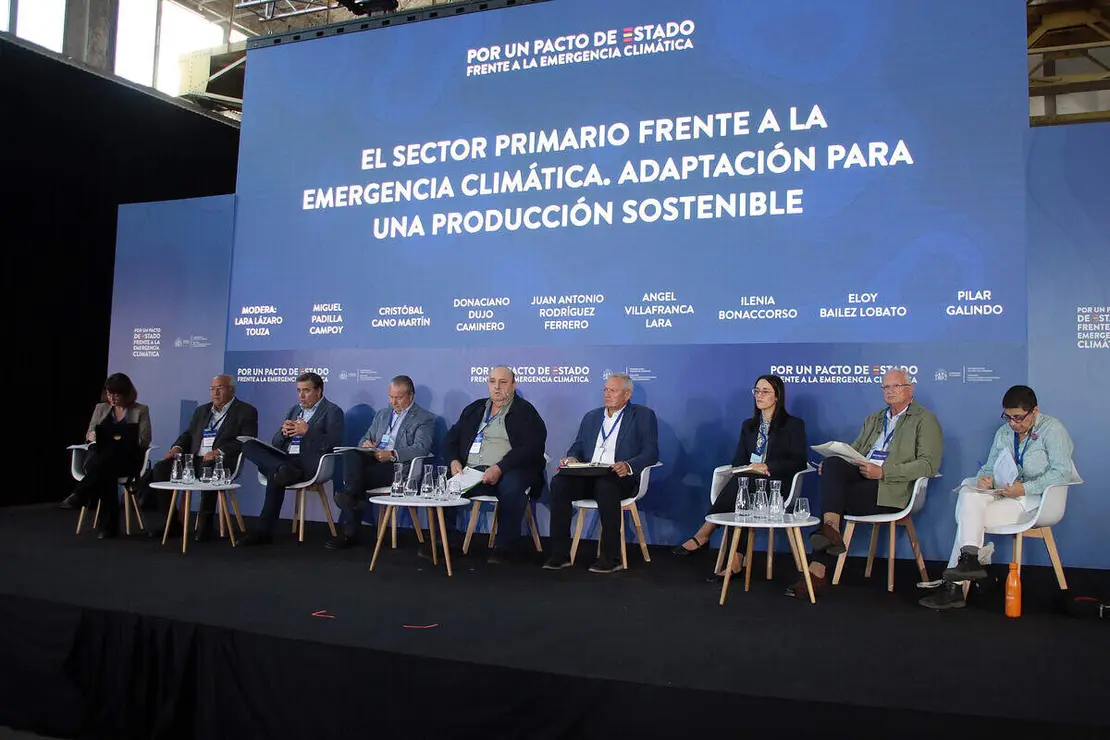 Los principales dirigentes de sindicatos agrarios participan en la segunda jornada de la Convención por un Pacto de Estado frente a la Emergencia Climática
