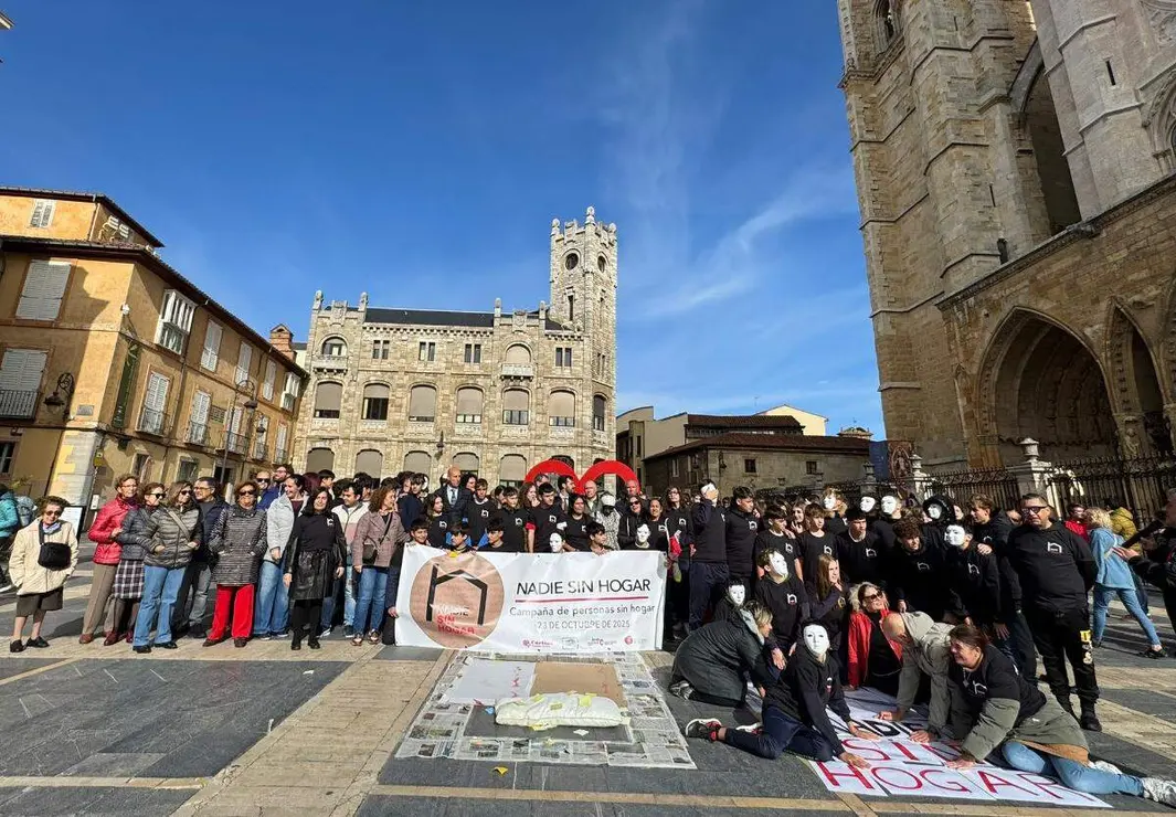 Acto de calle- León- Nadie SIn Hogar 2025 (7)