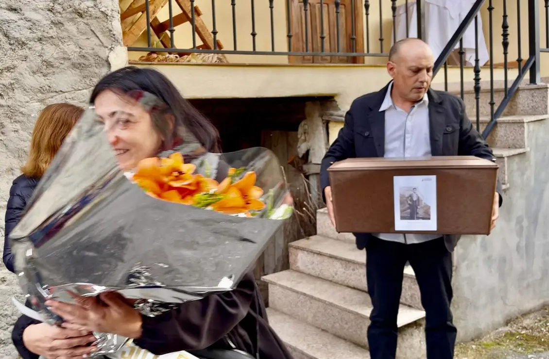 Funeral por Jesús Guerrero, este sábado en Horta, Corullón. Foto: ARMH