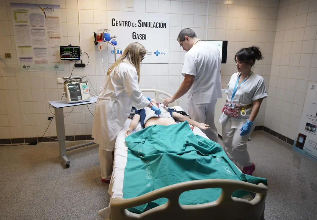 Presentación del Centro de Simulación de la Gasbi del Hospital El Bierzo