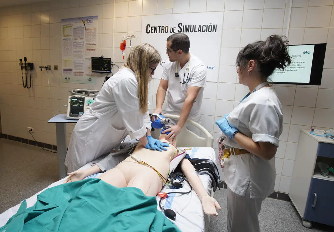 Presentación del Centro de Simulación de la Gasbi del Hospital El Bierzo