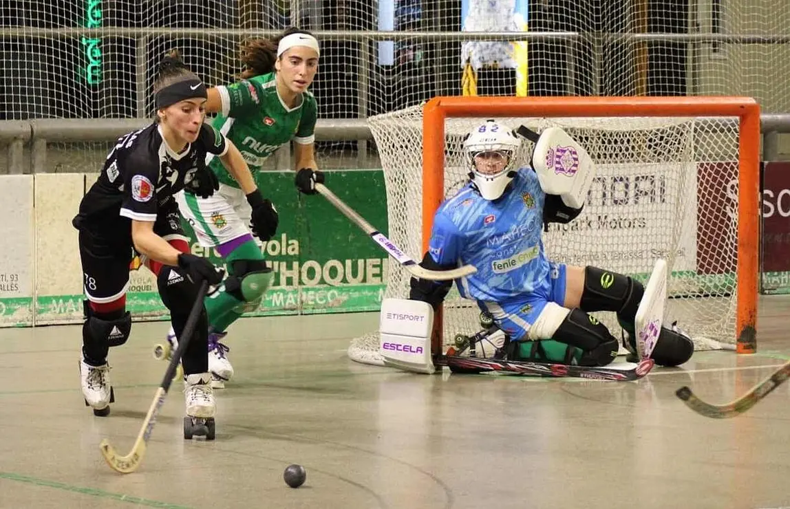 El Bembibre H.C. logró en Cerdanyola una victoria que el propio club describe como “histórica”: por primera vez consiguió derrotar al decano del hockey patines femenino tras imponerse por 3-5 en la séptima jornada de la OK Liga Iberdrola.