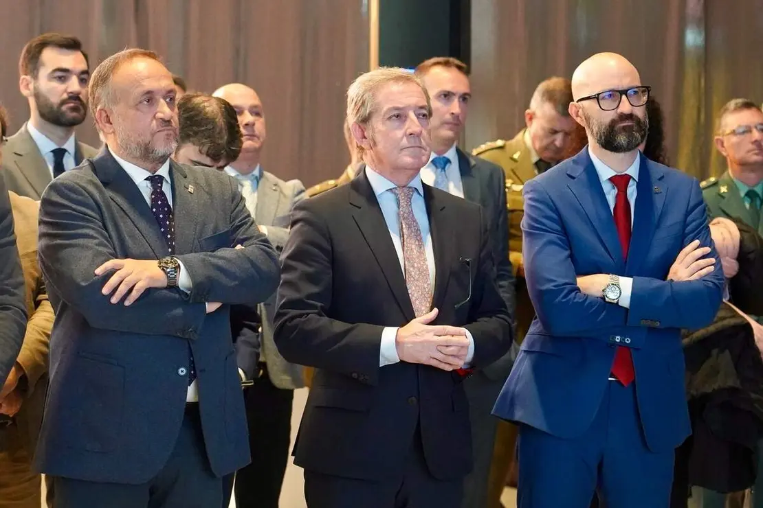 Inauguración de la VII Feria del Empleo, Innovación y Emprendimiento de León, organizada por la Cámara de Comercio, con la asistencia del alcalde, José Antonio Diez