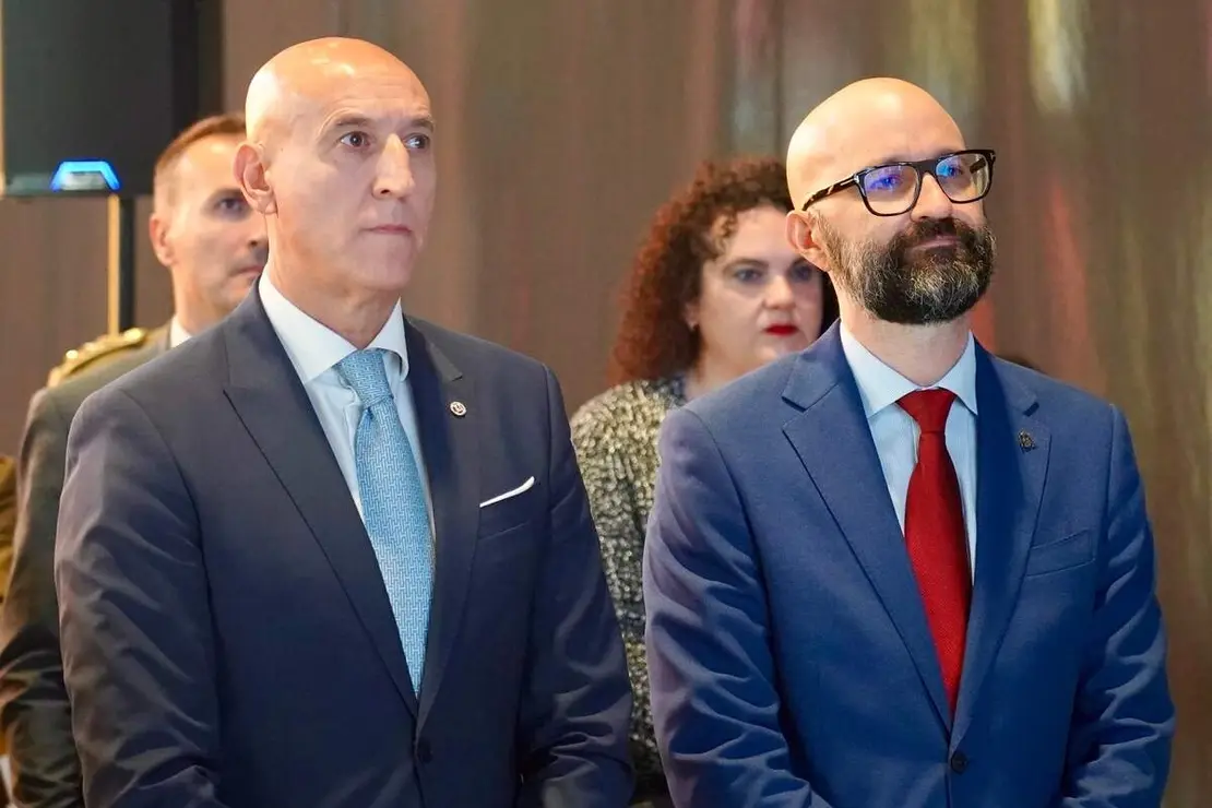 Inauguración de la VII Feria del Empleo, Innovación y Emprendimiento de León, organizada por la Cámara de Comercio, con la asistencia del alcalde, José Antonio Diez