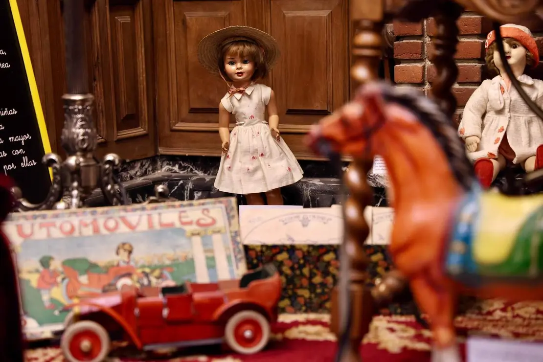 Acto de presentación y apertura al público de la exposición benéfica ‘El juguete español. Un siglo de historia. 1880-1980’. Foto: Campillo