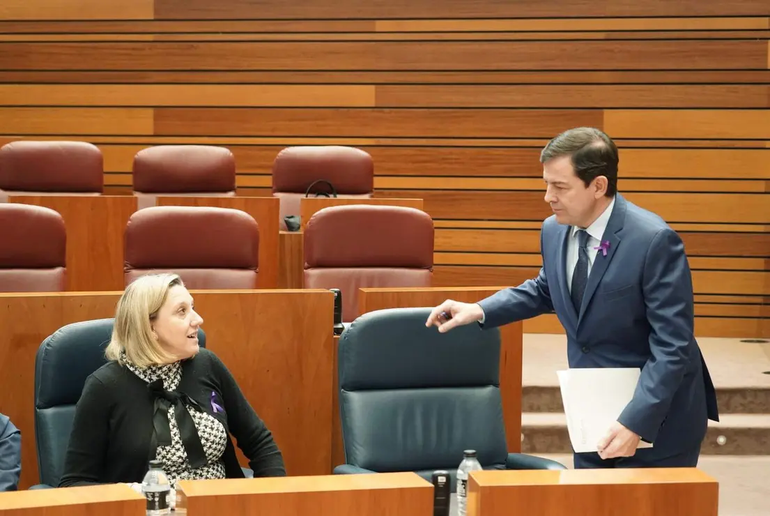 Primera jornada del pleno en las Cortes de Castilla y León. Fotos: Rubén Cacho