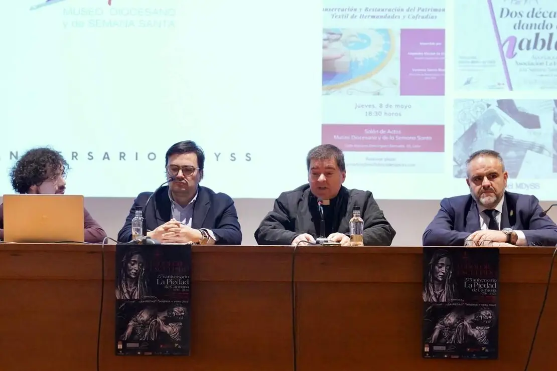 Convocatoria con motivo del primer aniversario del Museo Diocesano y de Semana Santa de León y presentación de la reapertura de la iglesia de Palat del Rey con la exposición ‘El dolor esculpido: Carmona, La Piedad y Minerva y Vera Cruz’