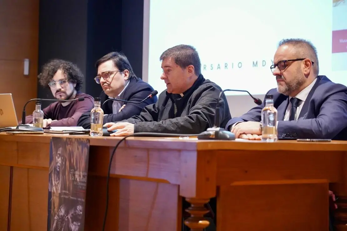 Convocatoria con motivo del primer aniversario del Museo Diocesano y de Semana Santa de León y presentación de la reapertura de la iglesia de Palat del Rey con la exposición ‘El dolor esculpido: Carmona, La Piedad y Minerva y Vera Cruz’