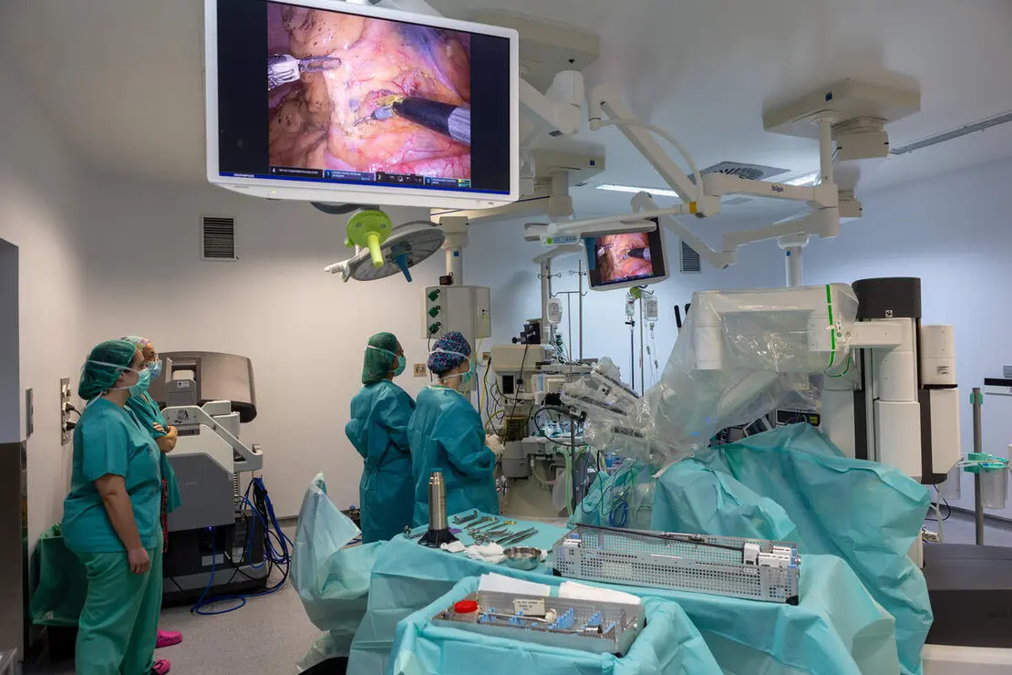 Cirugía robótica con el sistema Da Vinci en el Hospital Universitario Santa Bárbara de Soria