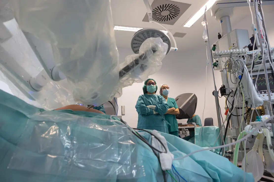 Cirugía robótica con el sistema Da Vinci en el Hospital Universitario Santa Bárbara de Soria