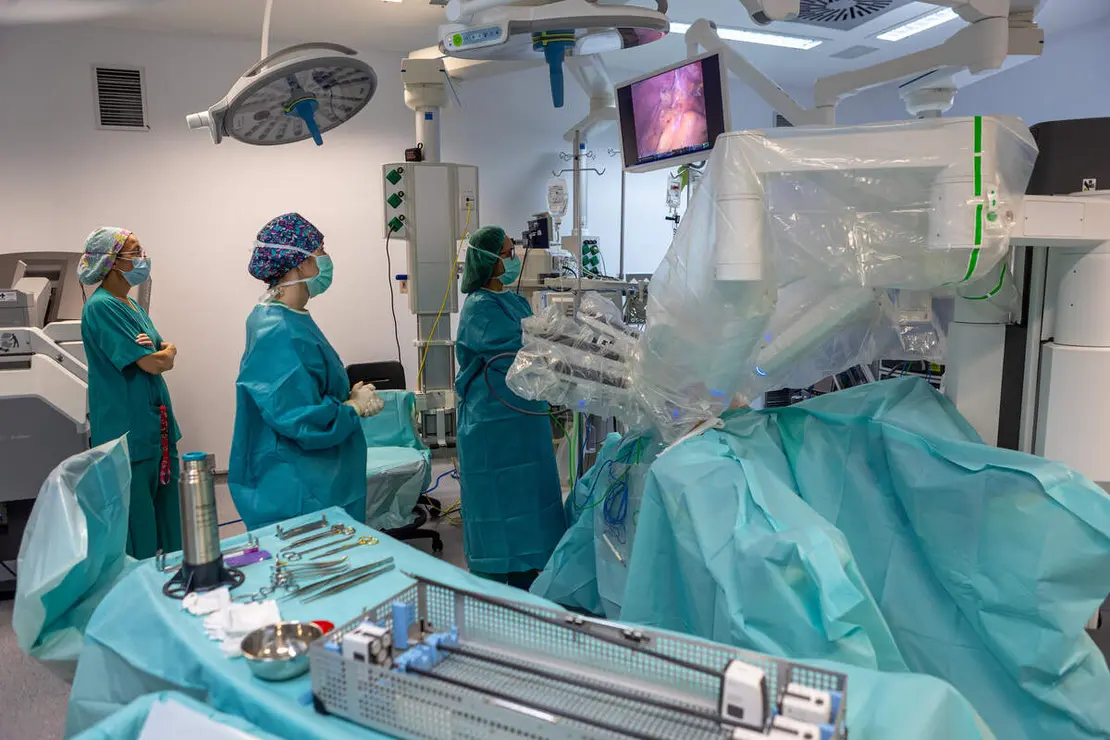 Cirugía robótica con el sistema Da Vinci en el Hospital Universitario Santa Bárbara de Soria