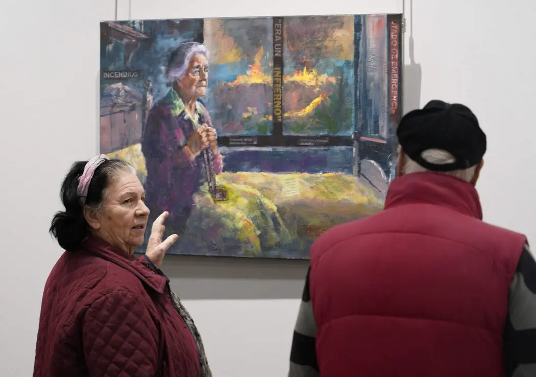 Inauguración de la exposición dedicada a Las Médulas en la Casa de la Cultura de Ponferrada