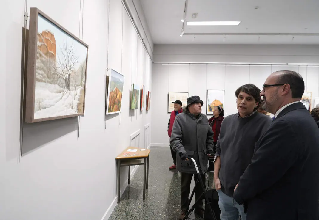 Inauguración de la exposición dedicada a Las Médulas en la Casa de la Cultura de Ponferrada