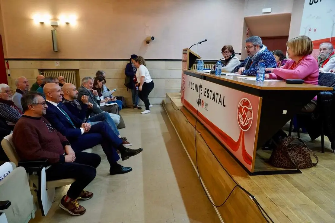Acto de clausura del comité de la Unción de Jubilados y Pensionistas de la Unión General de los Trabajadores, al que asistirán el vicesecretario general de UGT, Rafael Espartero, la secretaría de política Institucional de la UGT Cristina Estévez, el secretario general de UGTCyL, Óscar Lobo, el secretario provincial, Enrique Reguero, y el alcalde de León, José Antonio Diez