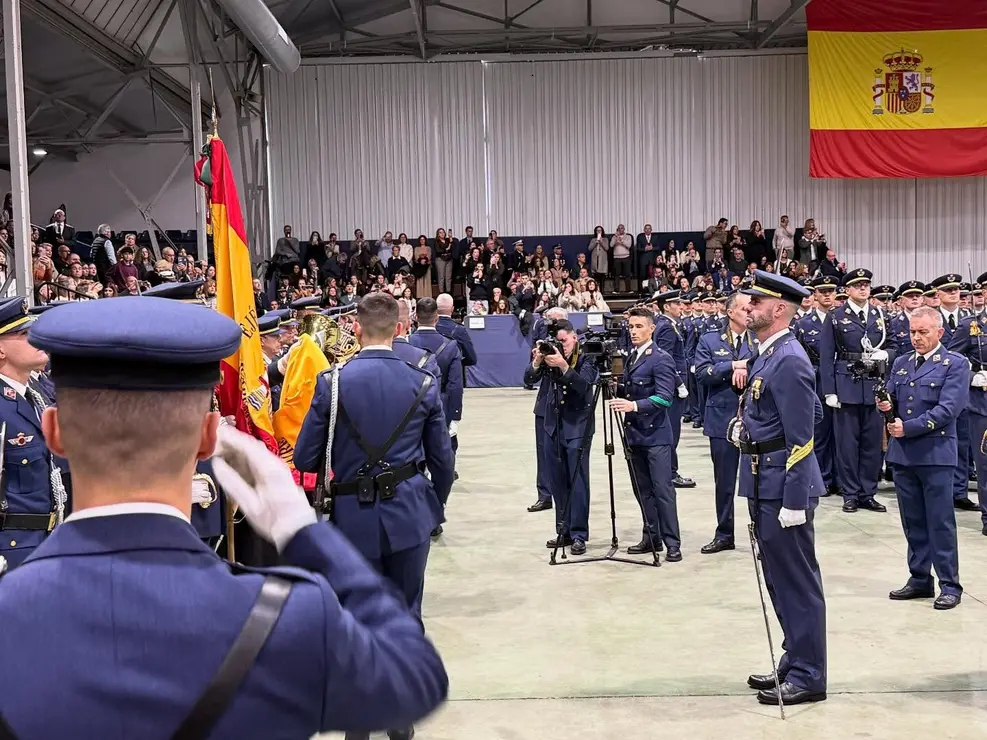 JUra bandera alumnos base Aérea (ABA) (2)