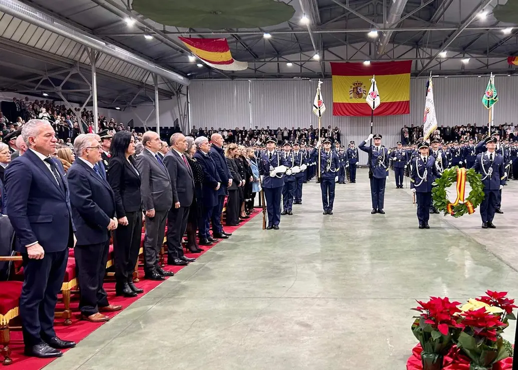 JUra bandera alumnos base Aérea (ABA) (7)