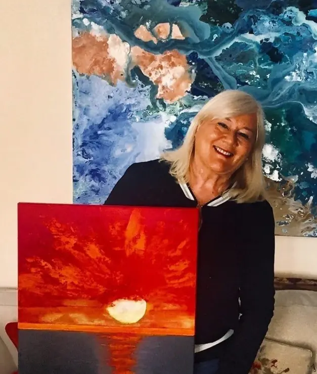 Artista La pintora Ana Alonso Pintora