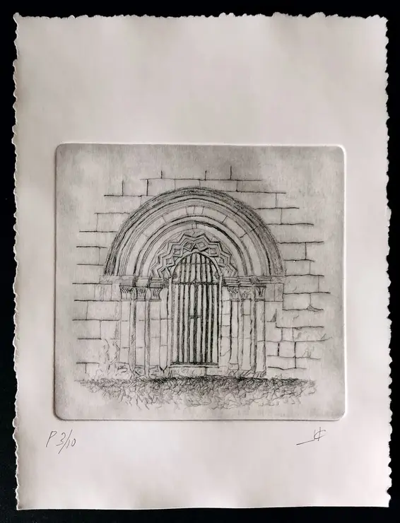 Grabado de Jose ALberto Calvo