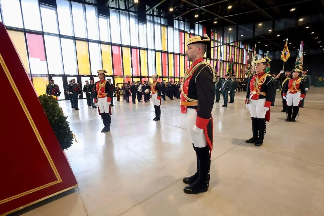 La directora general de la Guardia Civil, Mercedes Gonz&aacute;lez, preside el acto de toma de posesi&oacute;n del general de Brigada, Miguel S&aacute;nchez Guerrero, como nuevo jefe de la Zona de Castilla y Le&oacute;n
