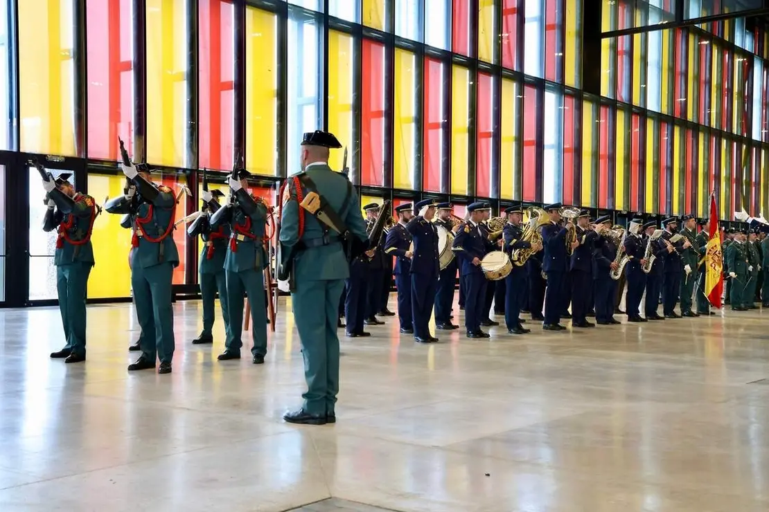 La directora general de la Guardia Civil, Mercedes Gonz&aacute;lez, preside el acto de toma de posesi&oacute;n del general de Brigada, Miguel S&aacute;nchez Guerrero, como nuevo jefe de la Zona de Castilla y Le&oacute;n