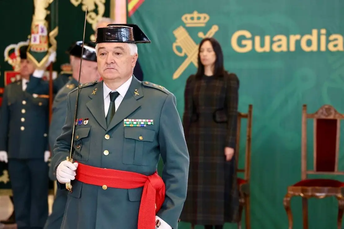 La directora general de la Guardia Civil, Mercedes Gonz&aacute;lez, preside el acto de toma de posesi&oacute;n del general de Brigada, Miguel S&aacute;nchez Guerrero, como nuevo jefe de la Zona de Castilla y Le&oacute;n