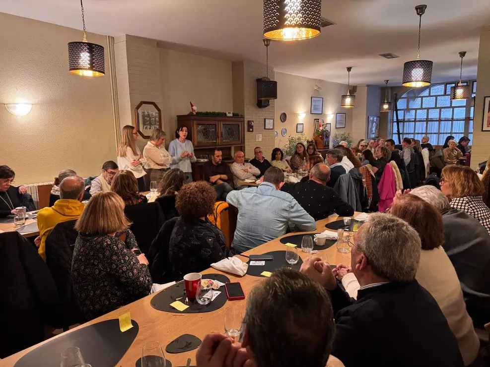 Los socialistas del sur de Le&oacute;n celebran la Navidad en Valencia de Don Juan. Foto: PSOE