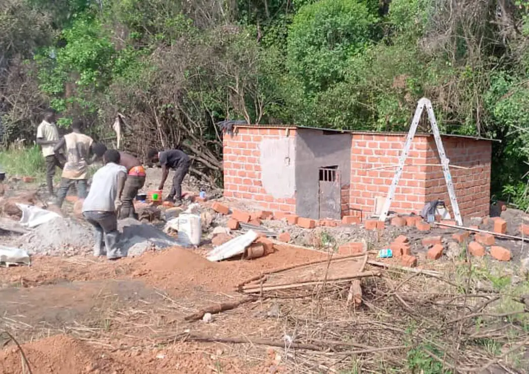Proyecto de C&aacute;ritas subvencionado por la Junta de Castilla y Le&oacute;n para el abastecimiento de agua a una poblaci&oacute;n de 2.500 habitantes en Kikuyo (Congo)