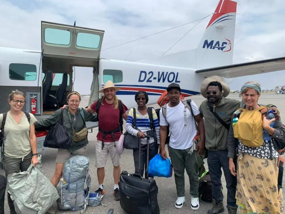 El investigador del Campus de Ponferrada V&iacute;ctor Fern&aacute;ndez participa en una expedici&oacute;n internacional liderada por National Geographic para proteger el delta africano del Okavango