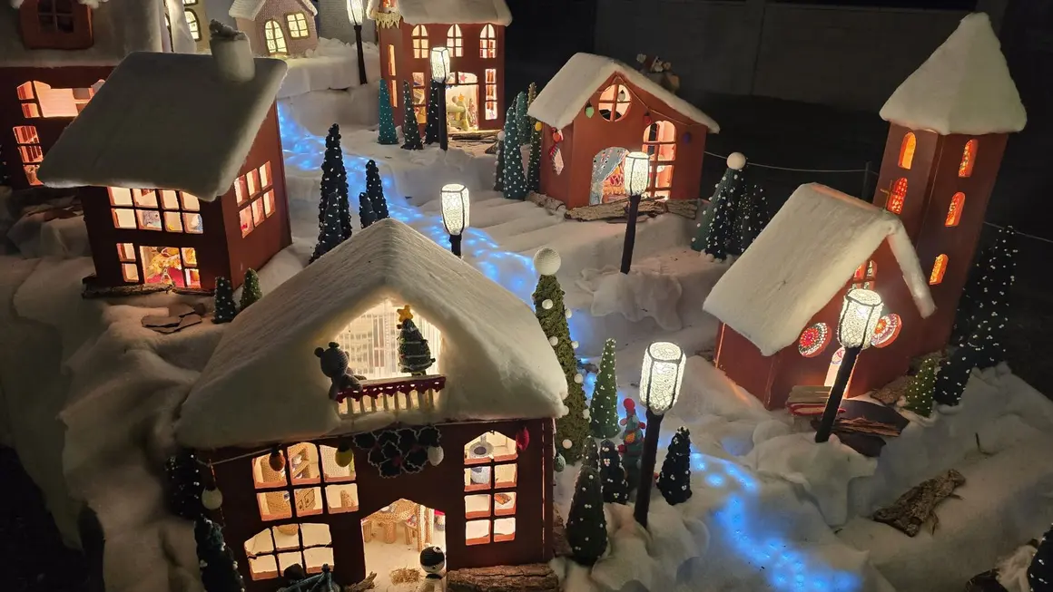 Villoria de &Oacute;rbigo se llena de Navidad con su &aacute;rbol de ganchillo, un espectacular bel&eacute;n, cientos de creaciones manuales y una decoraci&oacute;n &uacute;nica de la localidad. Fotos Carlos Calvo (20)