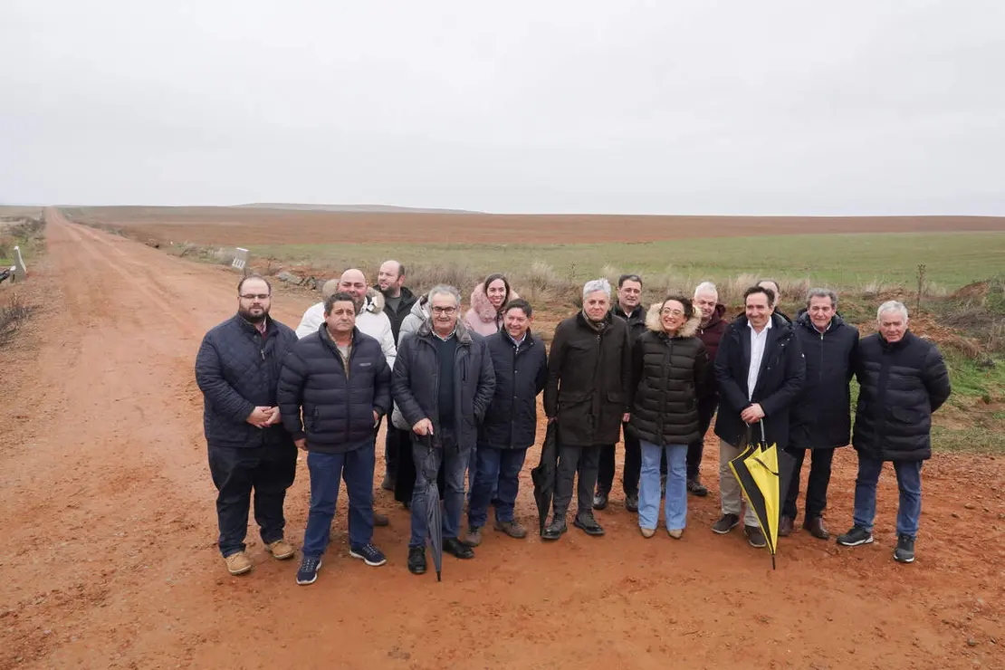 La consejera de Agricultura, Ganader&iacute;a y Desarrollo Rural, Mar&iacute;a Gonz&aacute;lez Corral, presenta el resultado final del proceso de concentraci&oacute;n parcelaria de la zona de Los Oteros.