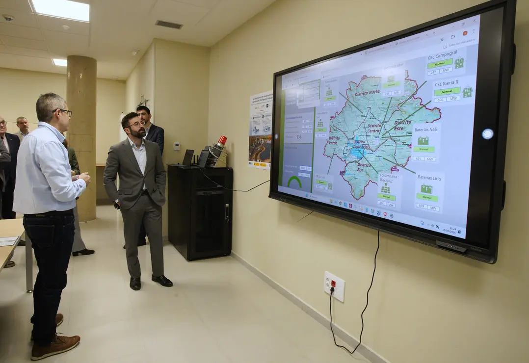 El secretario de Estado de Energ&iacute;a, Joan Groizard, durante la inauguraci&oacute;n del Laboratorio de Ciberseguridad Industrial de Ciuden