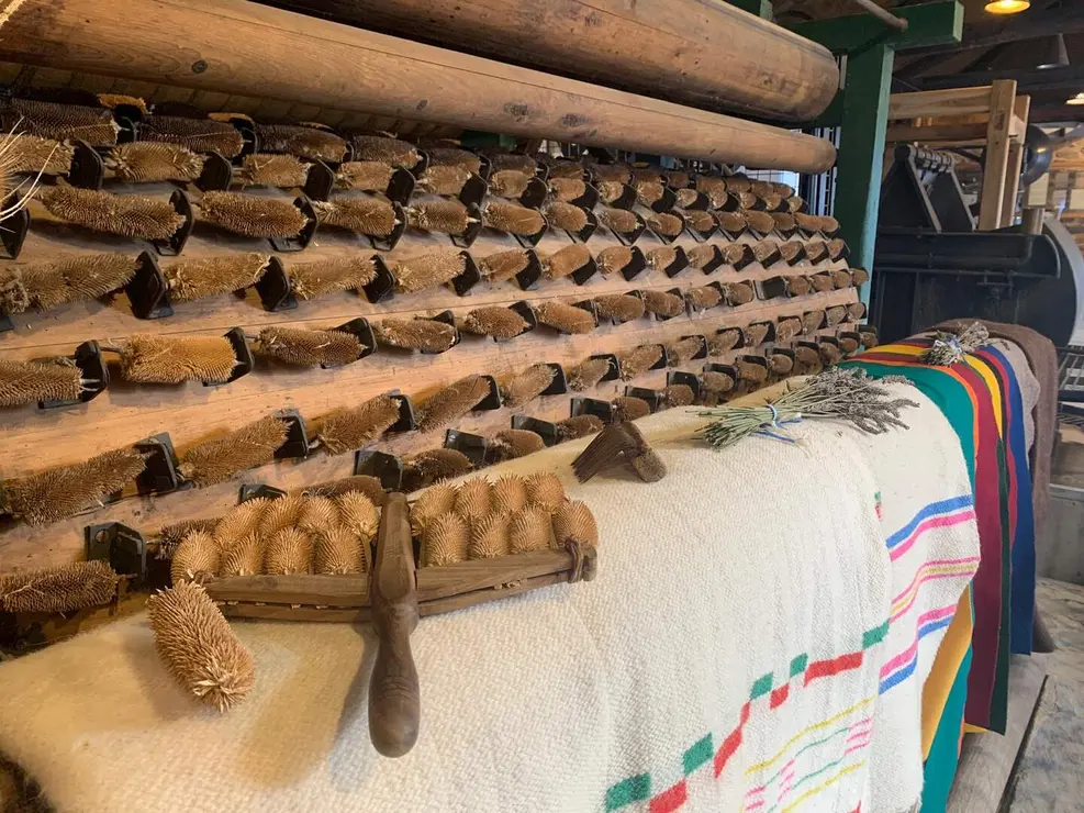 Museo Textil La Comunal y Bat&aacute;n de Val de San Lorenzo. Foto: A.F.R.