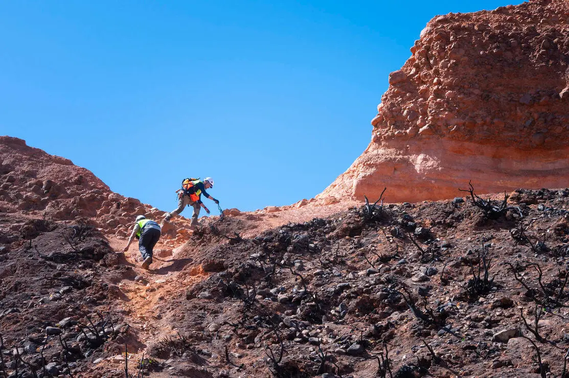 El CSIC documenta los da&ntilde;os ambientales y geol&oacute;gicos clave para la recuperaci&oacute;n postincendio de Las M&eacute;dulas