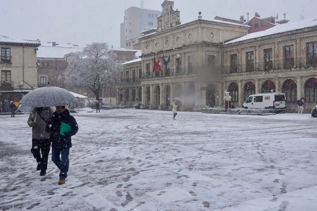 Nieve en Le&oacute;n (3)