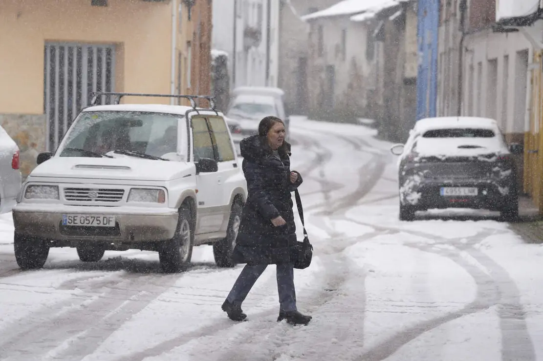 Temporal de nieve en El Bierzo