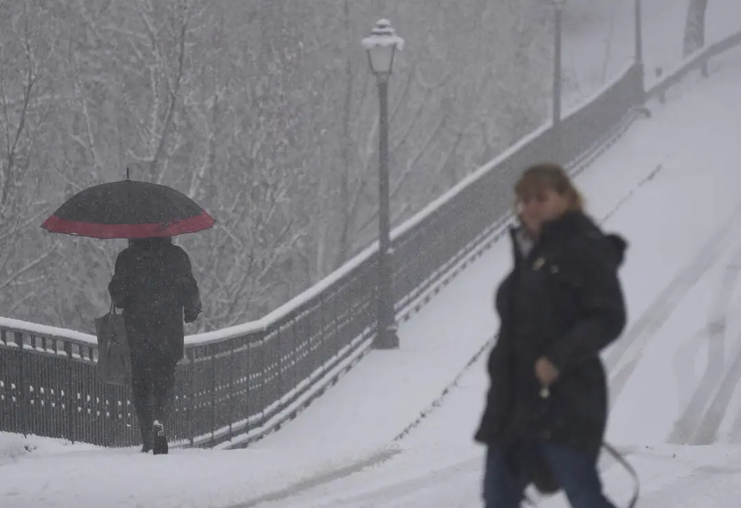Temporal de nieve en El Bierzo
