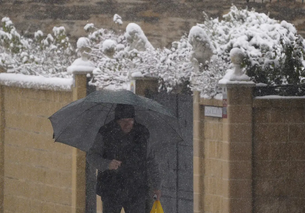 Temporal de nieve en El Bierzo