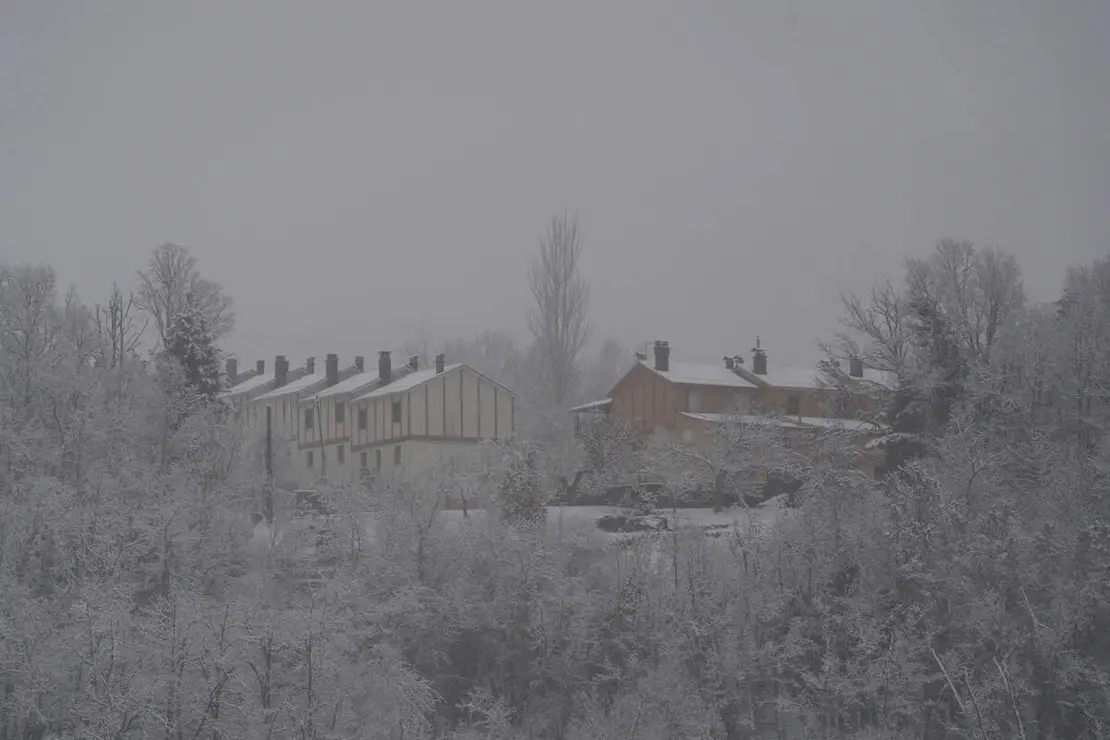 Temporal de nieve en El Bierzo