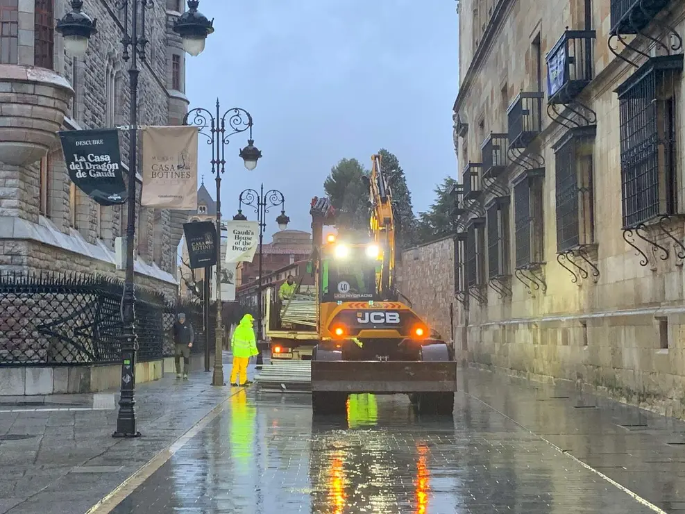 Arrancan los trabajos de remodelaci&oacute;n de la calle Ancha de Le&oacute;n.