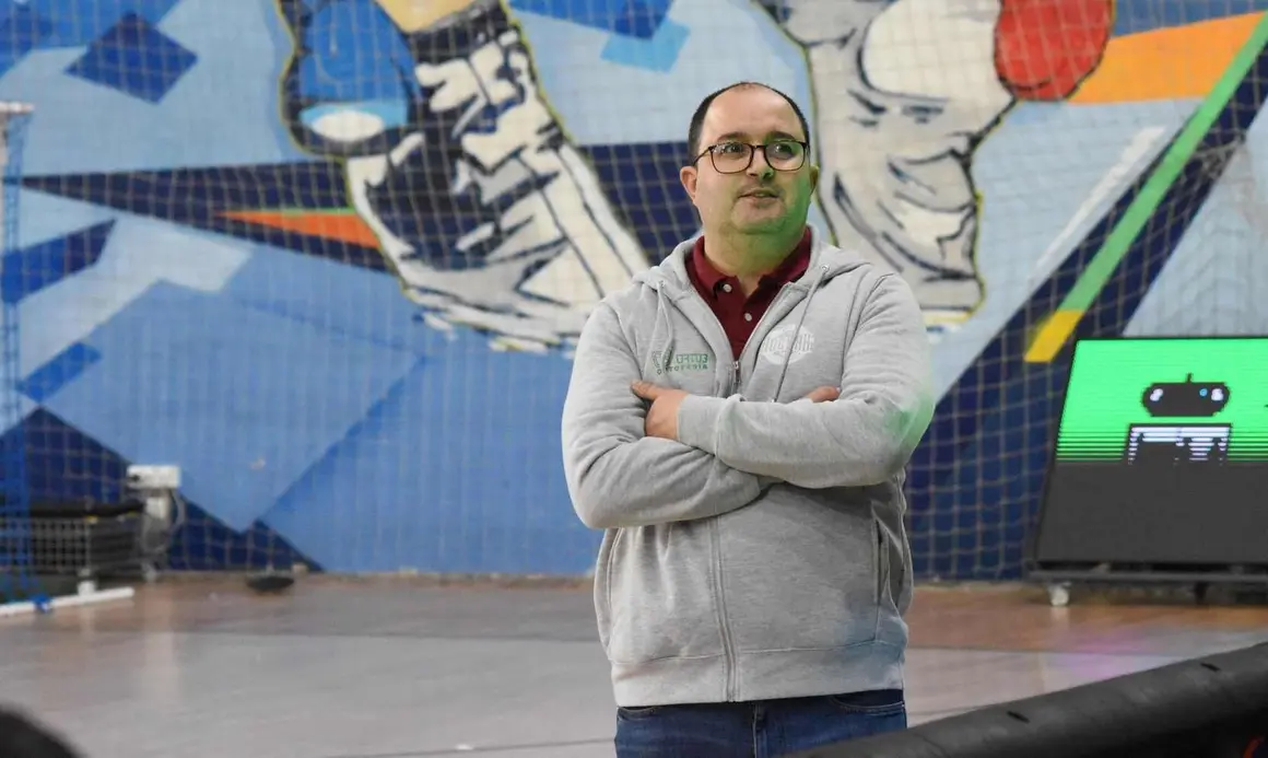 Dani Gordo, entrenador del Abanca Ademar.