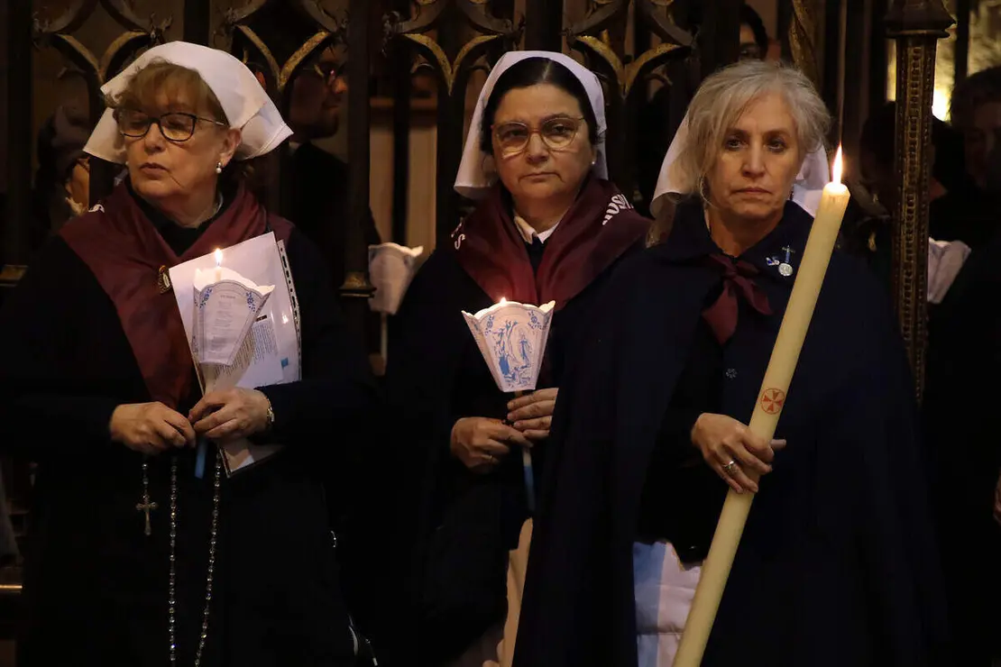 Procesi&oacute;n de antorchas de la Hospitalidad de Nuestra Se&ntilde;ora de Lourdes