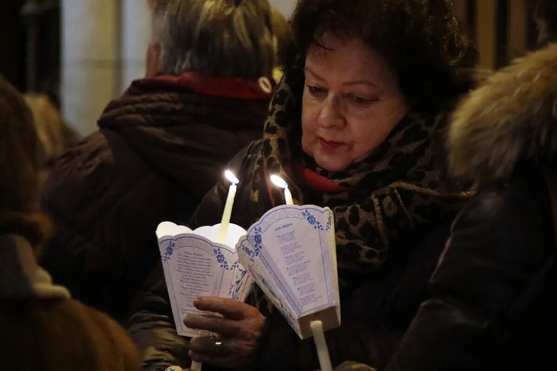 Procesi&oacute;n de antorchas de la Hospitalidad de Nuestra Se&ntilde;ora de Lourdes