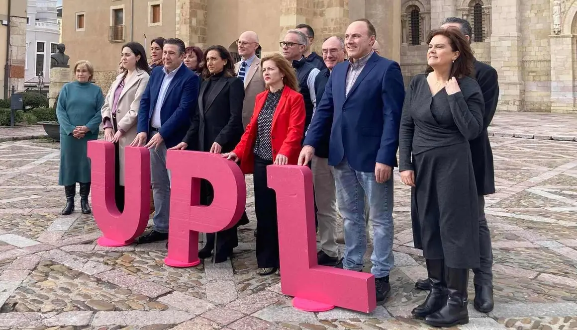 Acto de presentaci&oacute;n de la candidatura de la Uni&oacute;n del Pueblo Leon&eacute;s a las Cortes de Castilla y Le&oacute;n