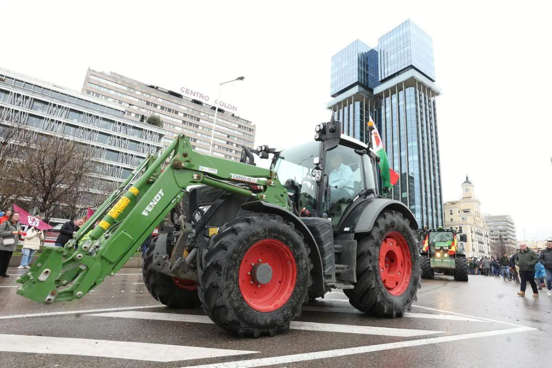 Tractorada en Madrid (2)